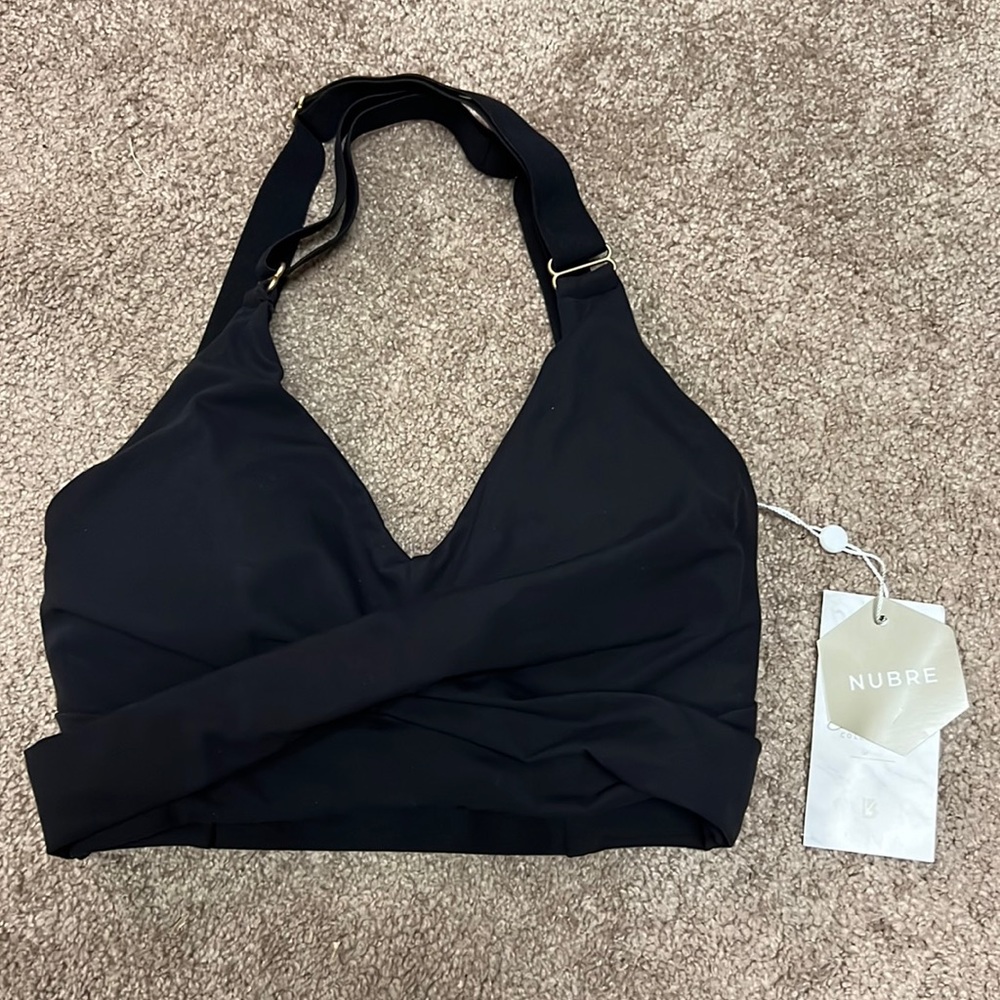 Buffbunny black candy wrap bra